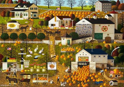 Buffalo Games Bread and Butter Farms - obrázek puzzlí
