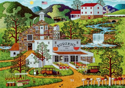 Buffalo Games Budzens - obrázek puzzlí