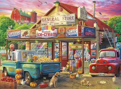 Buffalo Games Country Life: Country Store - obrázek puzzlí
