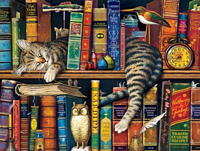 Buffalo Games Frederick The Literate - image du puzzle