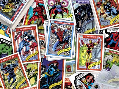 Buffalo Games Marvel Trading Cards - obrázek puzzlí