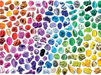 Buffalo Games Painter's Palette - obrázek puzzlí