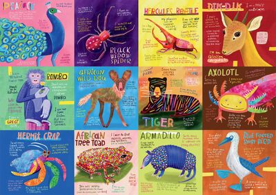 Buffalo Games Unusual Animals - obrázek puzzlí