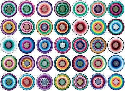 Buffalo Games Vivid Vinyl - obrázek puzzlí