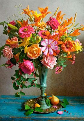 Castorland Autumn Flowers - imagen del puzzle