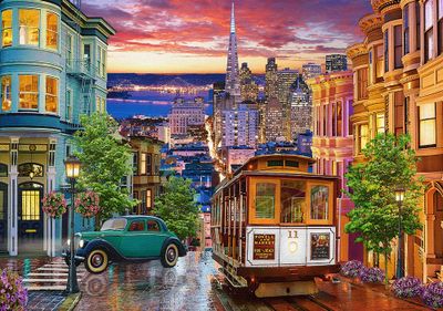 Castorland San Francisco Trolley - obrázek puzzlí