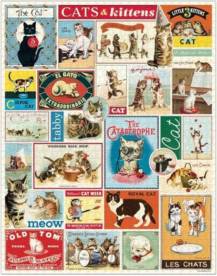 Cavallini & Co. Cats & Kittens - obrázek puzzlí