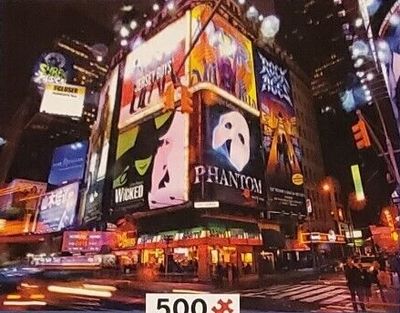 Ceaco Around the World 10-in-1: Times Square, New York City - obrázek puzzlí
