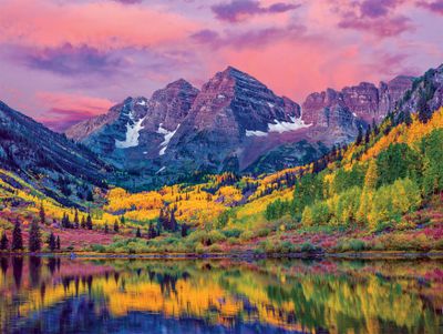 Ceaco Maroon Bells, Aspen Colorado - obrázek puzzlí