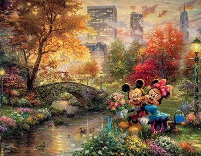 Ceaco Mickey and Minnie Mouse - obrázek puzzlí