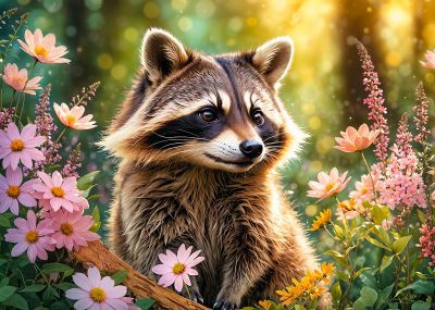 Cherry Pazzi A Woodland Explorer - obrázek puzzlí