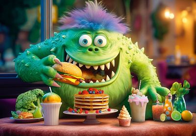 Cherry Pazzi Enjoy Your Meal - obrázek puzzlí