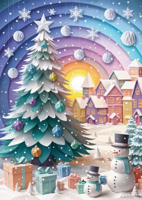 Cherry Pazzi Winter Wishes - puzzle image