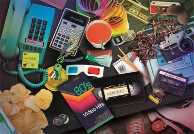 Clementoni 80's Nostalgia - obrázek puzzlí