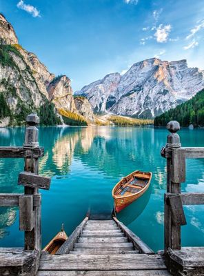 Clementoni Braies Lake - puzzle image