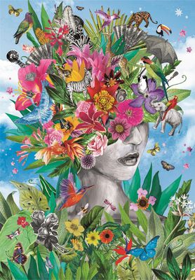 Clementoni Head in the Jungle - puzzle image