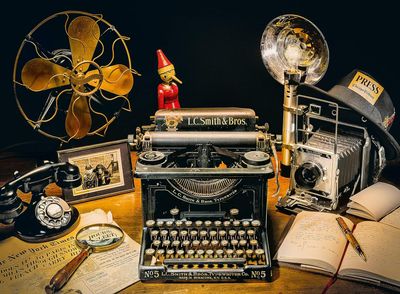 Clementoni The Typewriter - obrázek puzzlí