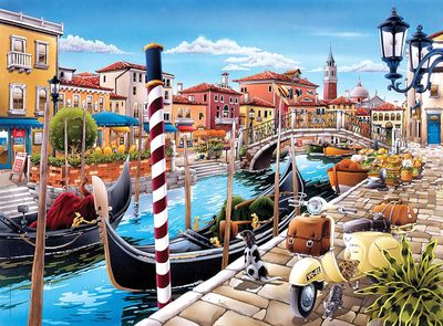 Clementoni Venetian Lagoon - imagen del puzzle