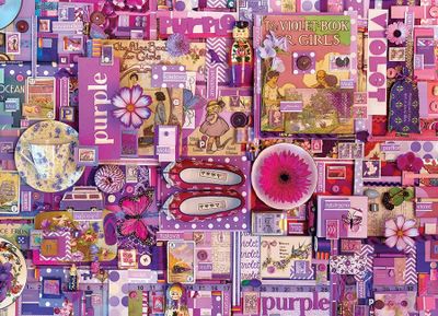 Cobble Hill The Rainbow Project: Purple - obrázek puzzlí