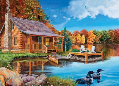 Cobble Hill Loon Lake - puzzle image