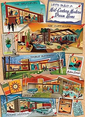 Cobble Hill Mid-century Modern Dream Home - obrázek puzzlí