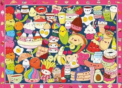 Corner Piece Cute Snacks - obrázek puzzlí