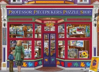 Corner Piece The Puzzle Shop 500 pieces | MySpeedPuzzling