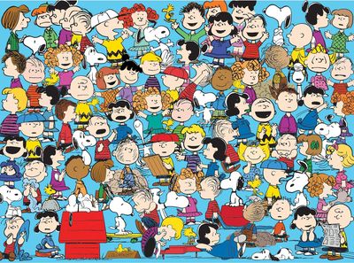 Cra-Z-Art Peanuts - obrázek puzzlí