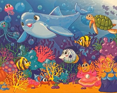 Cra-Z-Art You & Me Puzzles: Dolphin Friends - obrázek puzzlí