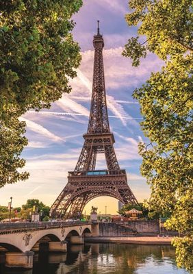 Dino Eiffelova věž - obrázek puzzlí