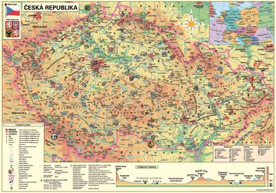 Dino Mapa České republiky - puzzle image