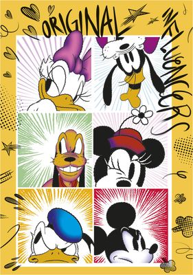Dino Mickey Mouse - パズル画像