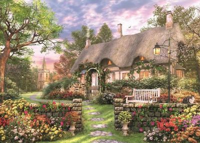 Dino Romantická chatka - obrázek puzzlí