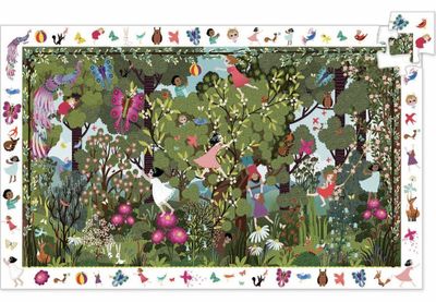 Djeco Garden Play Time - obrázek puzzlí