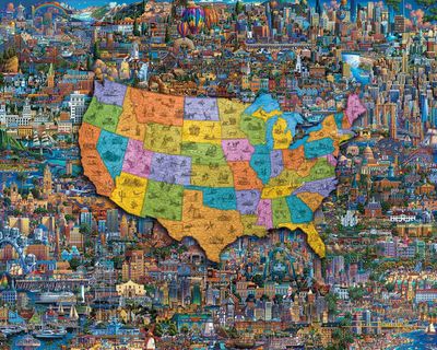 Dowdle Best of America - obrázek puzzlí