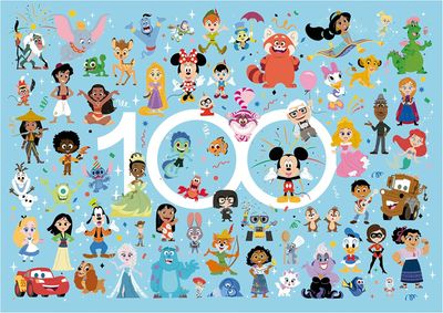 Educa Disney Collage - obrázek puzzlí