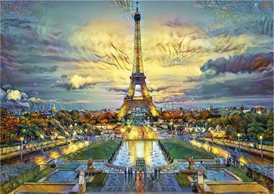 Educa Eiffel Tower - obrázek puzzlí