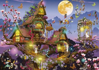 Educa Fairy House - puzzle image