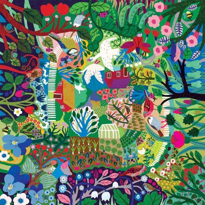 EeBoo Bountiful Garden - obrázek puzzlí