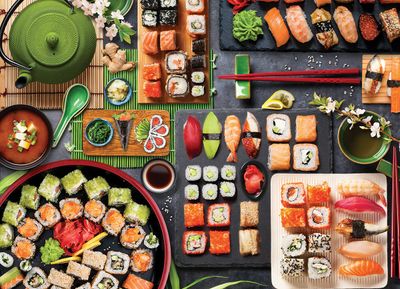 Eurographics Sushi Table - Puzzlebild