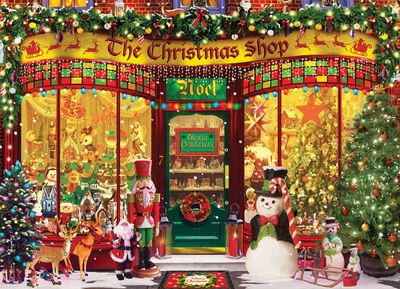 Eurographics The Christmas Shop - obrázek puzzlí