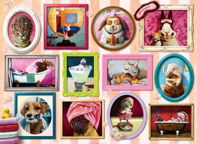 Eurographics A Day at the Spa - obrázek puzzlí