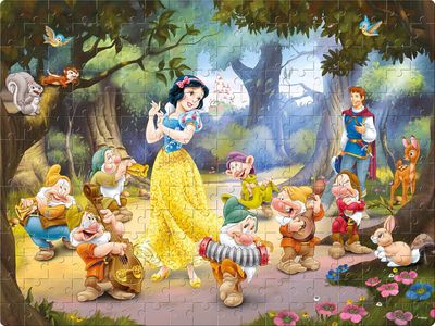 Frank Disney Princess: Snow White and The Seven Dwarfs  - puzzle image