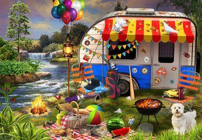 Funbox Holiday Days: Caravanning - Puzzlebild