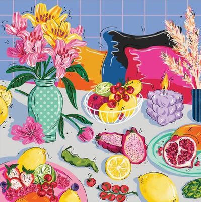 Galison At the Table - puzzle image