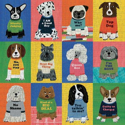 Galison Boss Dogs - obrázek puzzlí