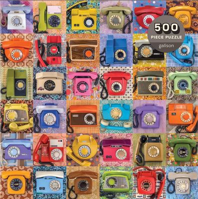 Galison Eastern Bloc Telephones - obrázek puzzlí