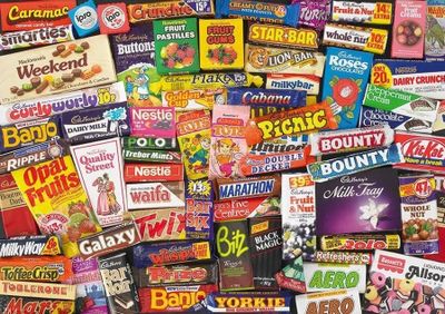 Gibsons 1980s Sweet Memories - obrázek puzzlí