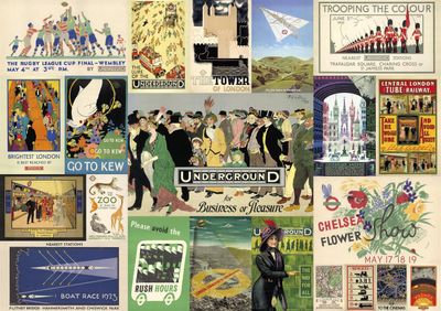 Gibsons Transport for London: Heritage Posters - puzzle image