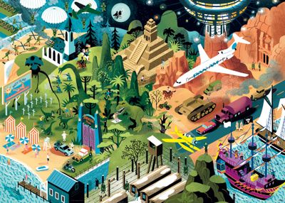 Heye Movie Masters: Steven Spielberg Films - puzzle image
